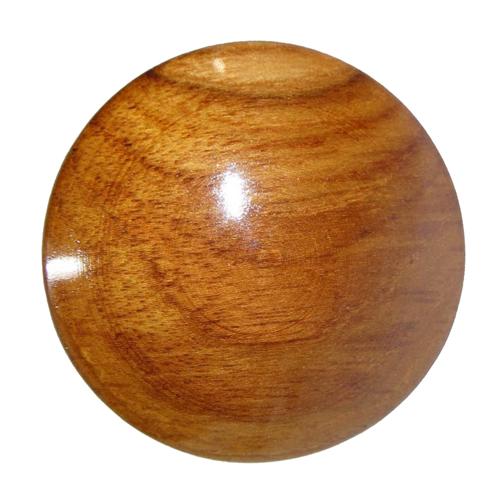 Marine Boot Stuurwiel Center Cap & Teak Hout Gezicht Diameter: 2-1/2'