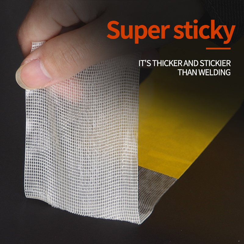 5M10M Extra Strong Double Sided Tape Translucent Mesh Super Traceless High Viscosity cinta doble cara adhesiva fita dupla face