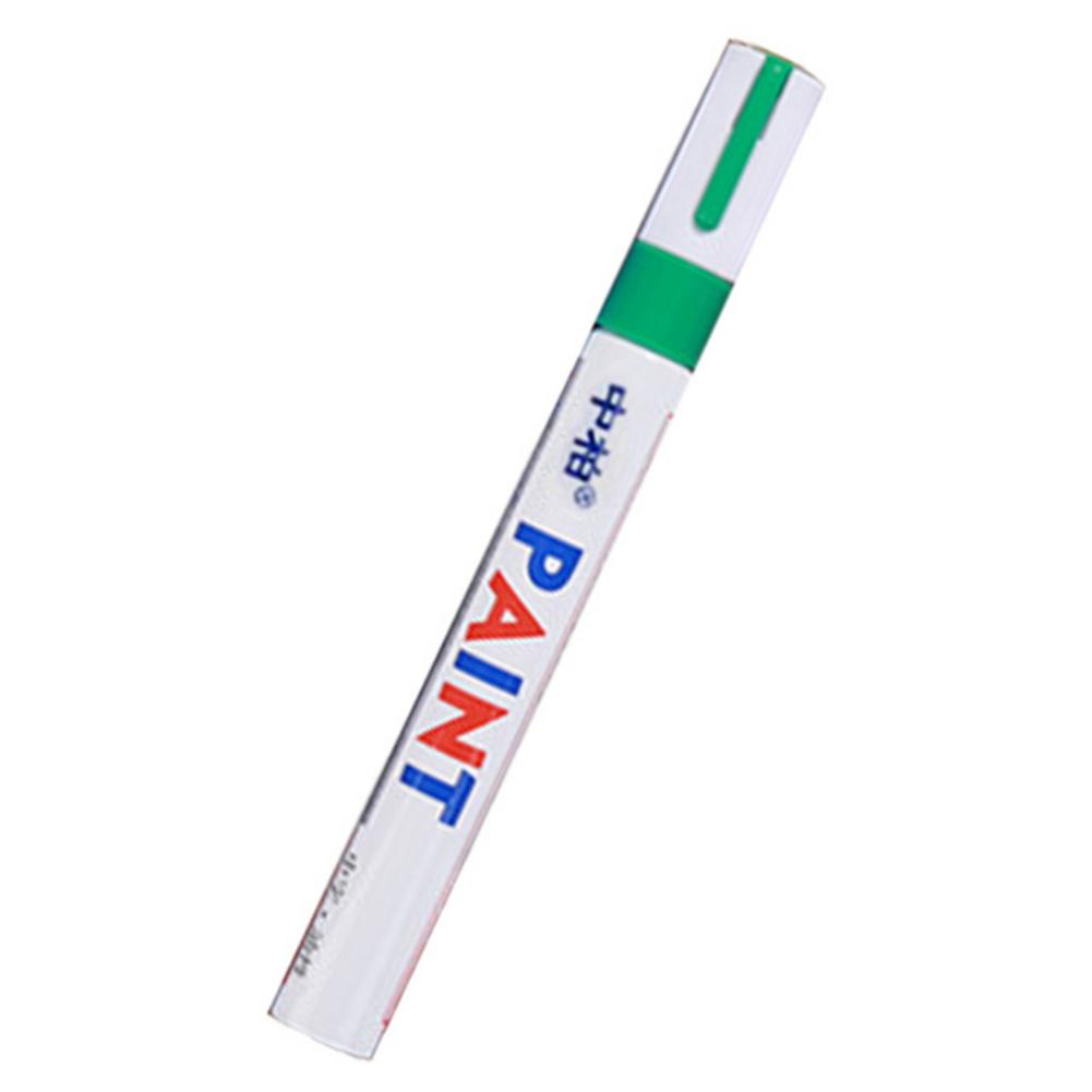 Stylo magique pour réparer les rayures de voiture, peinture pour pneus, accessoires automobiles, éponge à cirer pour moto: Green