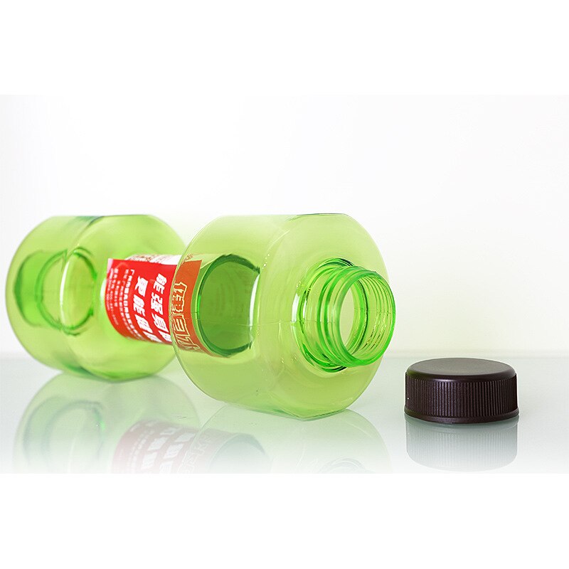 Dumbbells Plastic Grote grote Capaciteit Gym Sport Water Outdoor Fitness Fiets Camping Fietsen Fles Fitness Voor Mannen: 550ml Green
