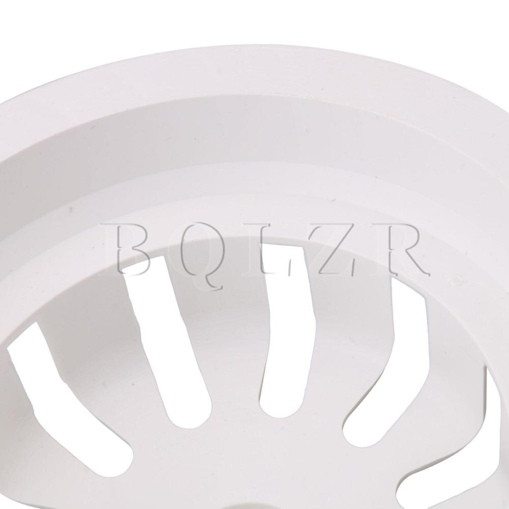 BQLZR Fan Wheel White Dia 4.92inch Blower Wheel for 30 Height Shaft Motor