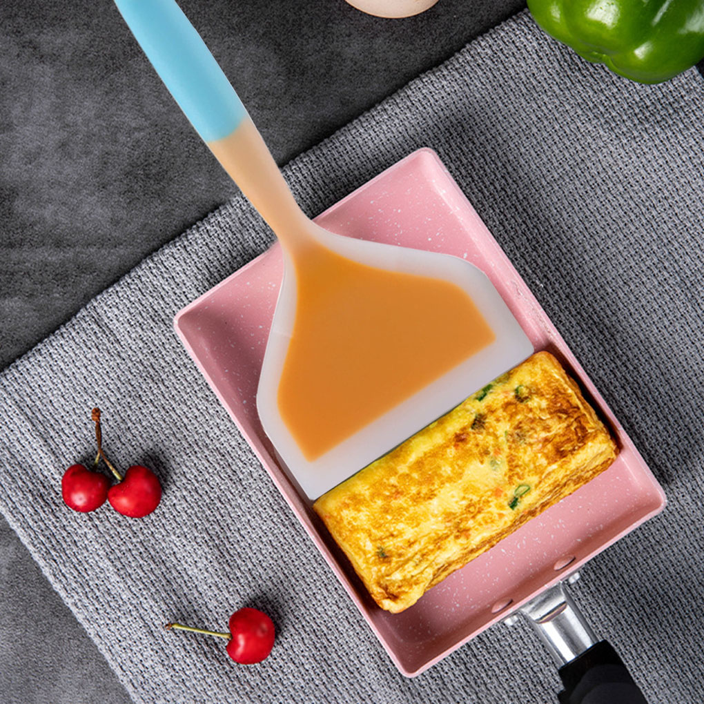 Silicone Kitchen Utensils Spatula Meat Egg Kitchen Scraper Pizza Cooking Tools Non-stick Shovel