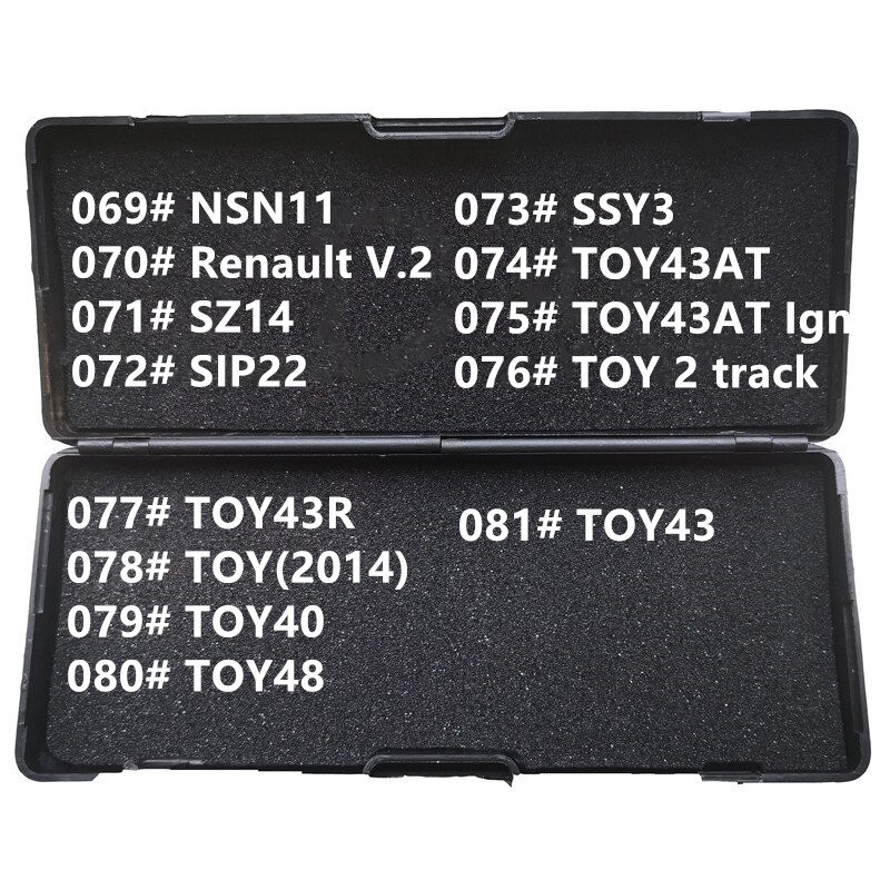 LiShi – outil de serrurier 2 en 1, pour tous les Types de véhicules, MIT8, MIT11, MIT9, MIT6, NE71R, NE72, NE78, NE66, NE38, NSN14, 57-68