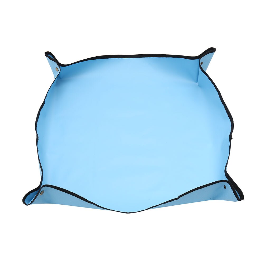 Garden Plant Mat Waterproof Moistureproof Land Mat Reusable Foldable Gardening Soil Pad Replacement Flower Plant Transplant Pot: A 75X75CM