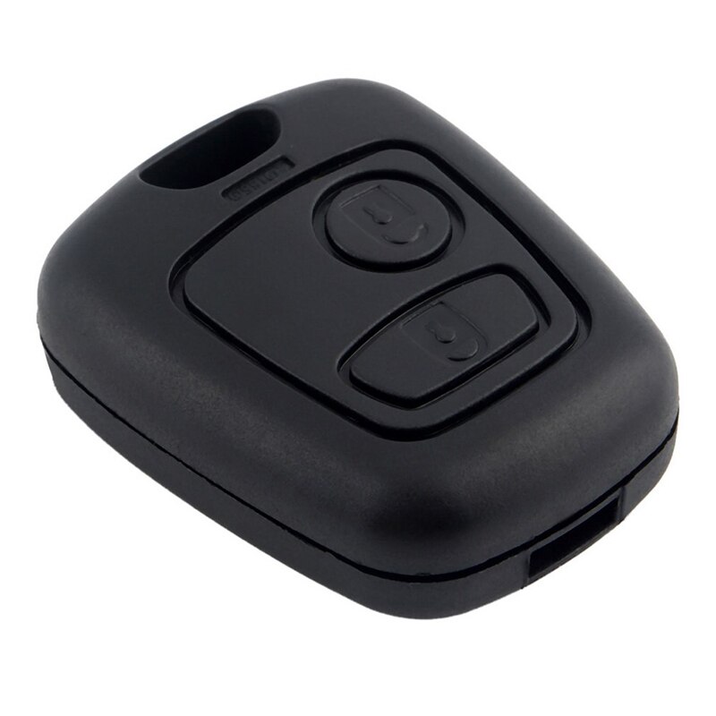 Obudowa pilota bez kluczyka pasuje robić CITROEN C1 C2 C3 Pluriel C4 C5 PEUGEOT kieszonka na zegarek 2 BTN Obudowa klucz muszla część zamienna części