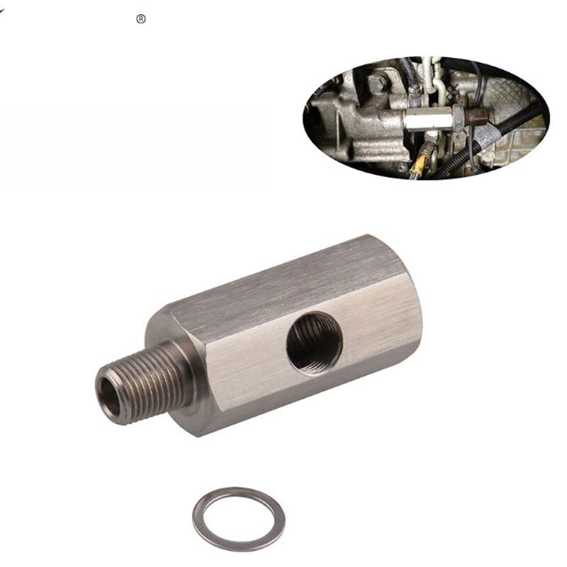 Oil Pressure Sensor Increase Oil Pressure jointAdapter Turbo Supply Feed Line Gauge Car Oil Pressure Gauges