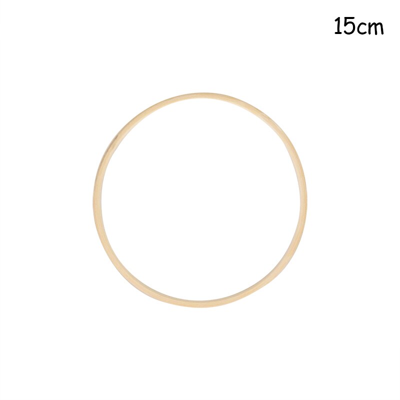 10-40cm Holz & Eisen goldene Kranz garland Hochzeit dekoration Baby dusche Floral kranz Braut hoop Home garten party blume decor: wood hoop 15cm