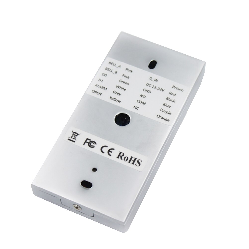 2000 Users Metal Backlight Keypad RFID125KHz Standalone Door Access Controller with Wiegand 26 Output can be used as Reader