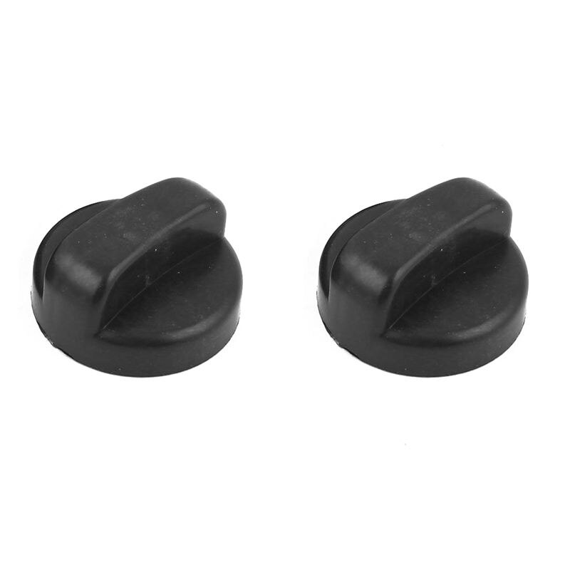 Keuken 44 Mm Diameter Plastic Zwarte Knop Switch Voor Gaskookplaat 4