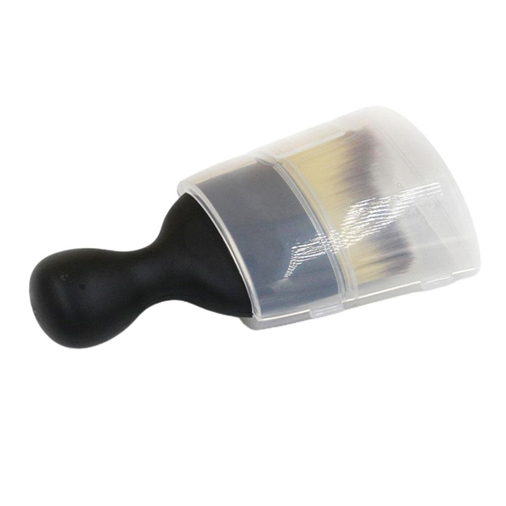 1/2pcs Makeup Brush Compact Curved Foundation Brush Foundation Angled Blush Brush For Contouring Buffing Blending: Tricolor