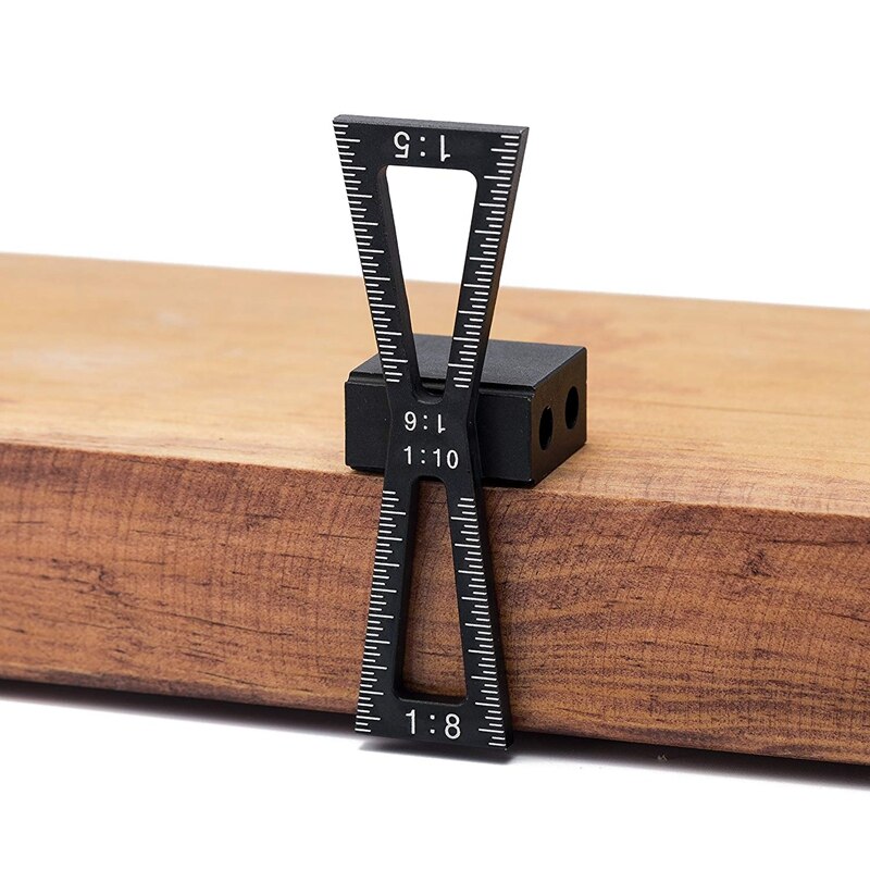 Dovetail Marker,Dovetail Marking Gauge with Scale,Dovetail Jigs Hand Cut Joints Dovetail Guide Tool, Dovetail Template for Woodw