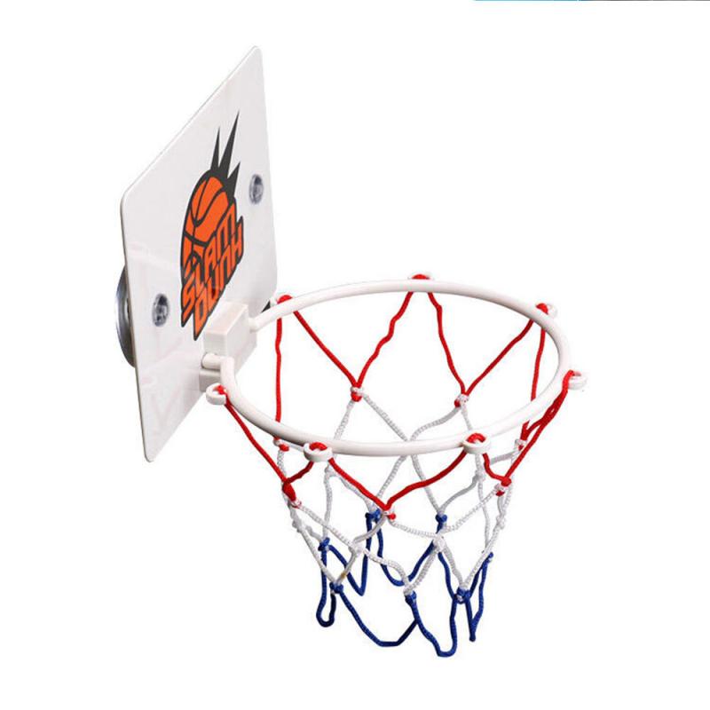 Utomhusbarnsporter mini väggmonterad basketring set bärbara roliga leksaker inomhus hemsport spel