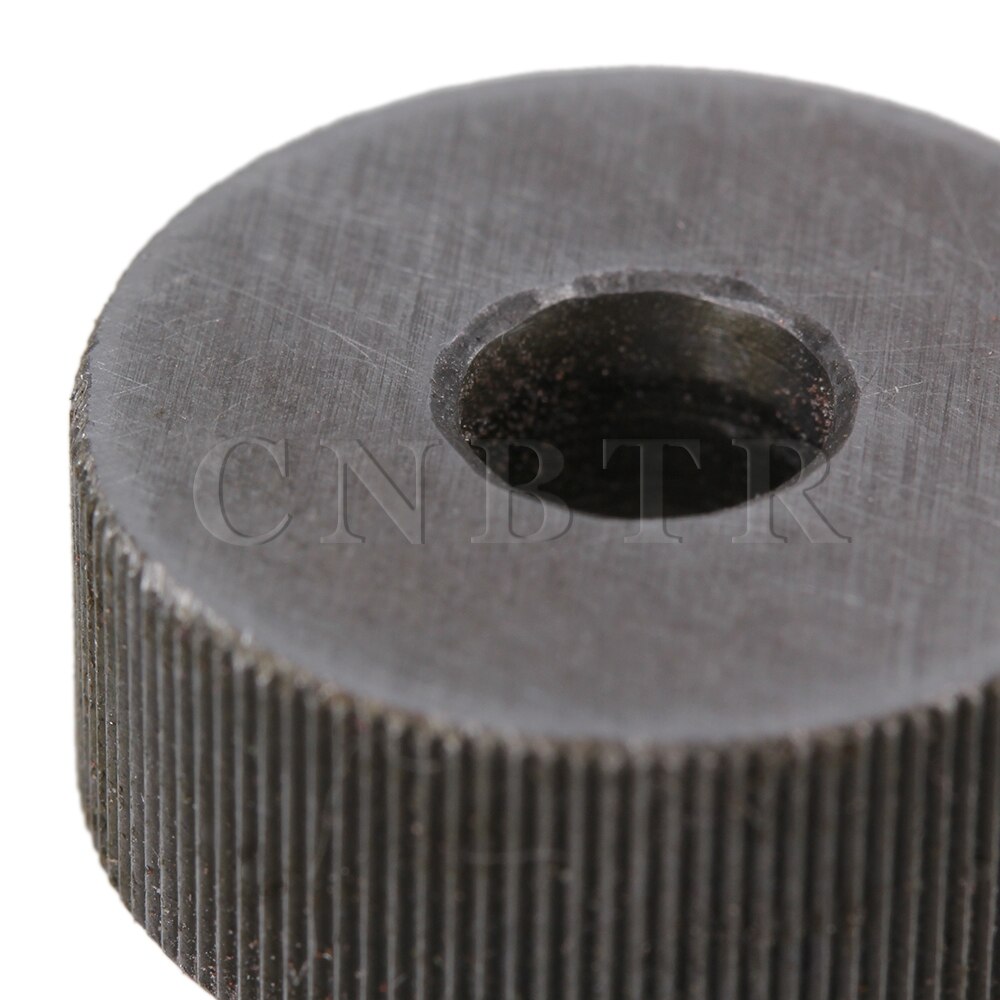 CNBTR 2 x outil de moletage argent roue droite unique moletage linéaire pas 0.5mm