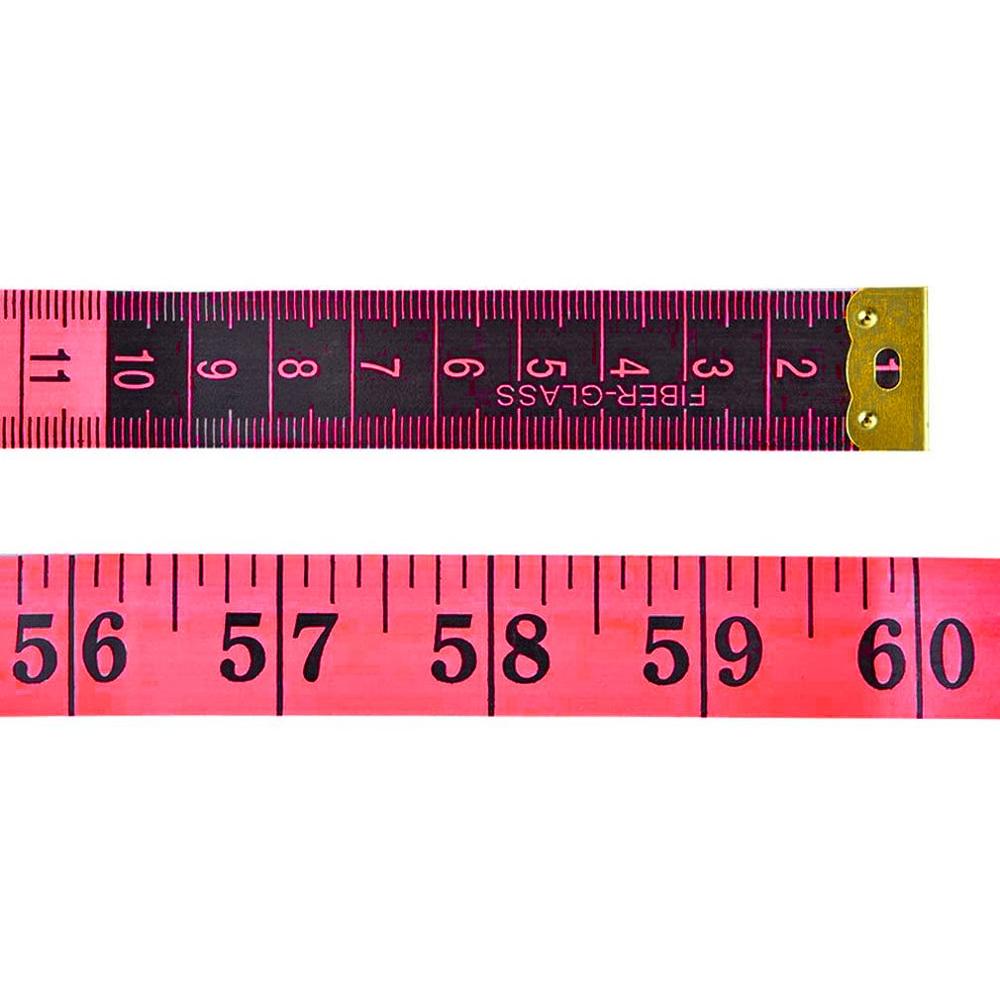 Measuring Tape 1.5M Environmental Pink Sewing Tape Measure Ruler For Sewing Human Body Waist Bust Size Measure Tools