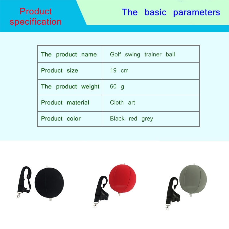 Smart Bal Swing Helpen Training Sport Golf Outdoor Opblaasbare Aid Beginner Gebruik Tool Golf Simulatie Bal Sport Assories G