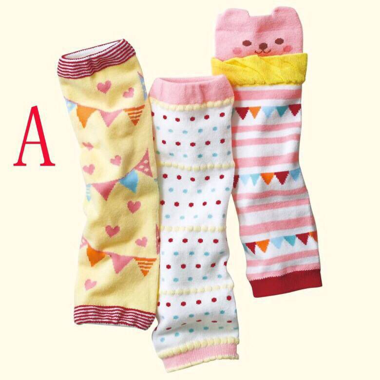 3pairs Children's Crawling Knee Pads Baby Elbow Knee Protection toddler girl shoesSocks Men and Women Baby Socks 0-5 Year: 1 / 3-5 Year