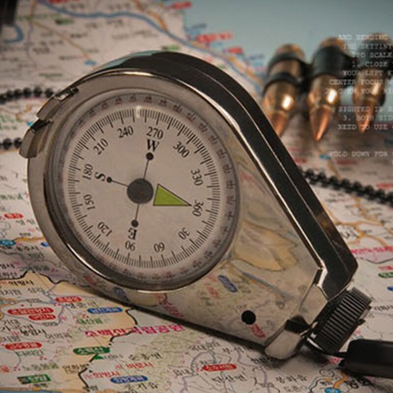 448D Outdoor American Metal Compass Accurate Waterproof Shakeproof Geologic Surveyors