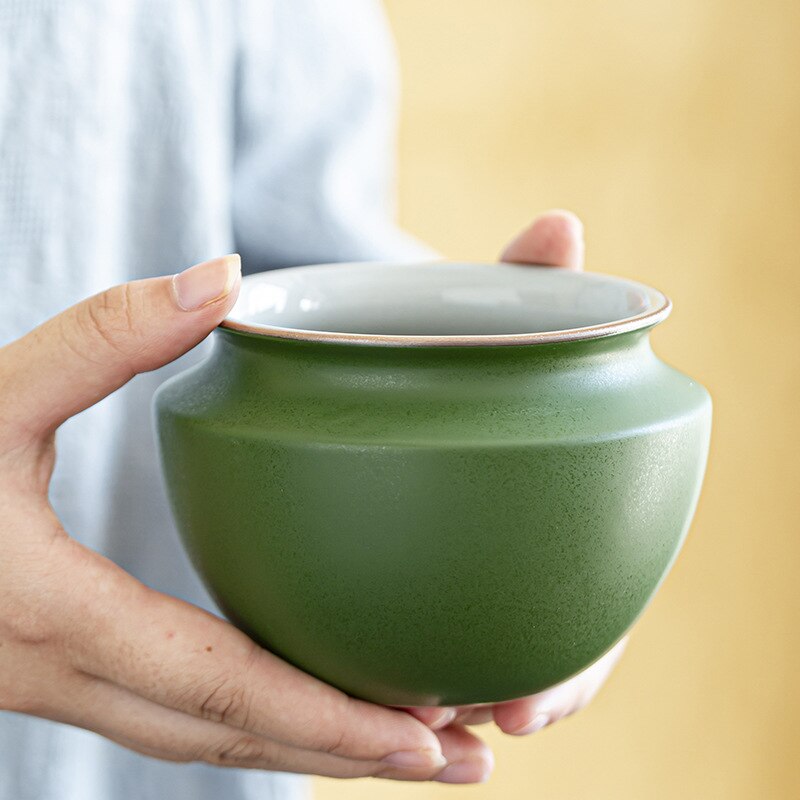 Porseleinen thee japanse stijl theeservies theekom vaas theeceremonie