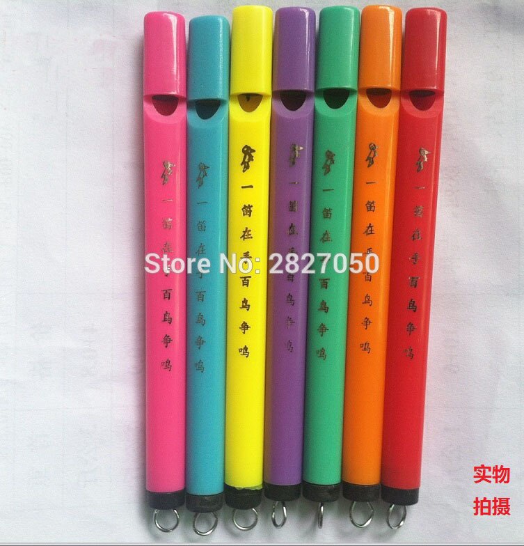 Instrument imitasjon fuglelyd musikalsk leke 13cm mini plast fuglefløyte pedagogiske leker for barn jul