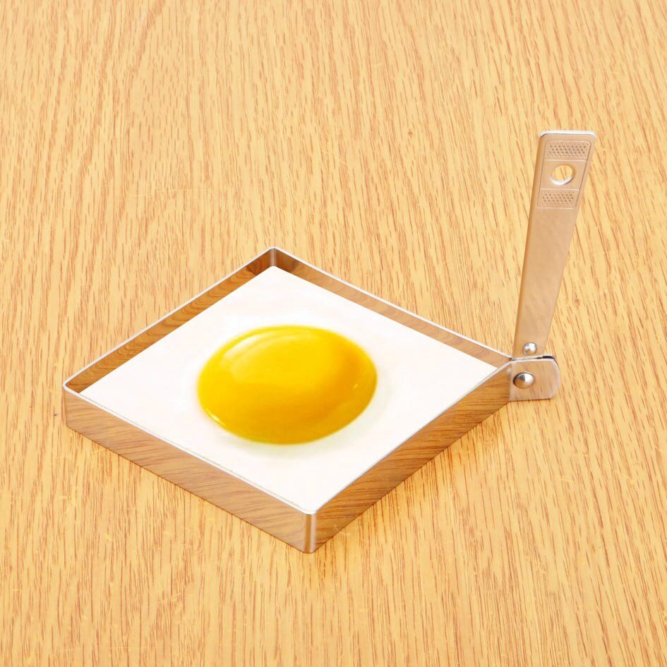 Rustfrit stål stegte æg pandekage forme omelet skimmel skimmel stegning æg madlavning værktøjer køkken tilbehør gadget ringe