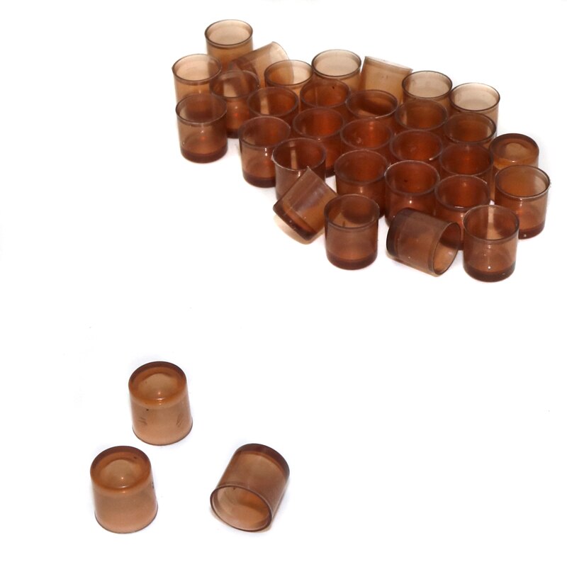 Plastic Bee Queen Cell Beekeeping Queen cell Brown Bee Feeding tools Applicable to Beekeepers Queen Rearing System 60 Pcs