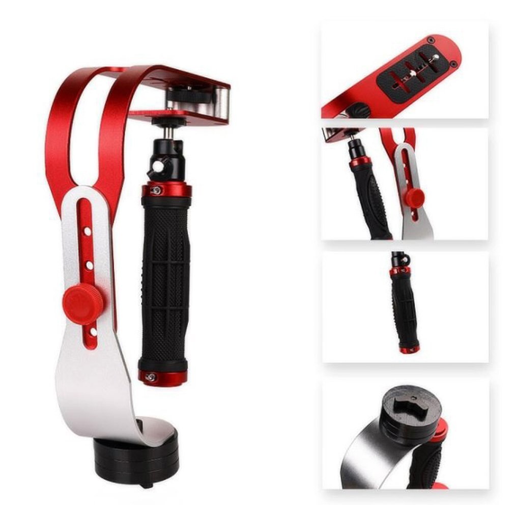 Handheld video Stabilizzatore Stabilizzatore Fotocamera per canone Nikon Sony Macchina Fotografica per Gopro Eroe Del Telefono DSLR Smartphone Cardano Stabilizzatore