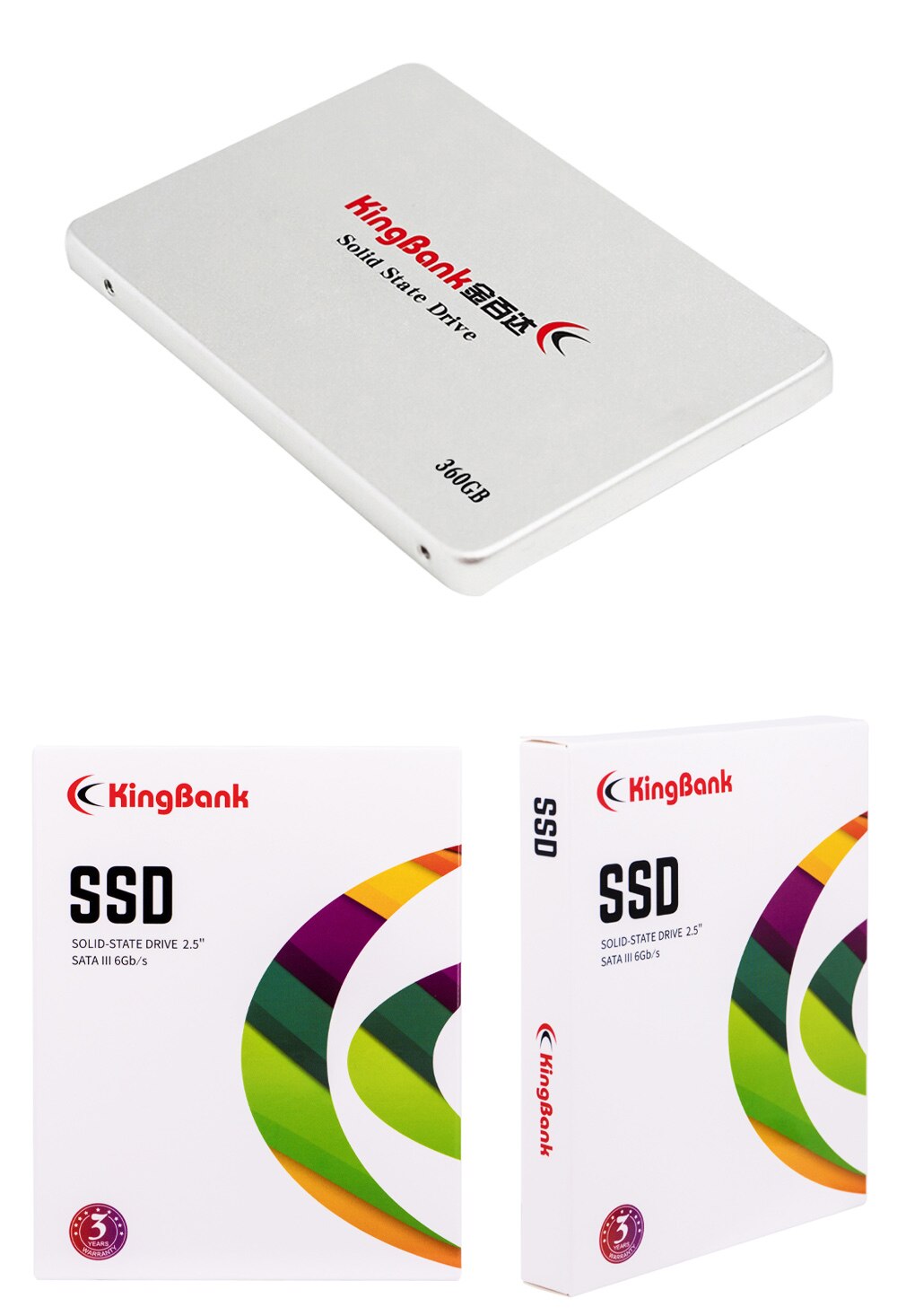 KINGBANK-disque dur interne SSD, SATA 3, KP330, 960 pouces, avec capacité de 480 go, 240 go, 120 go, 2.5 go, go, pour ordinateur portable