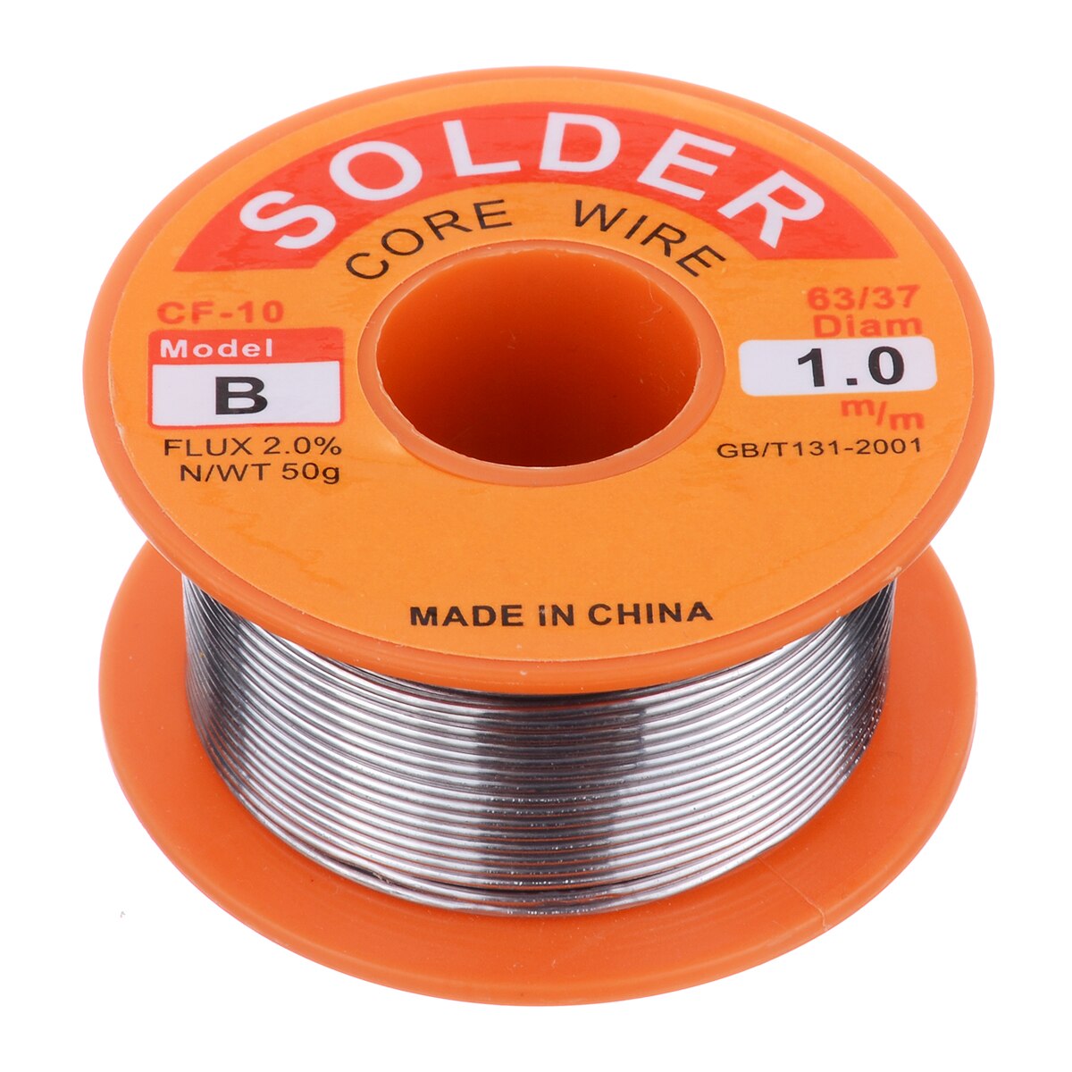 50g/100g Welding Soldering Wire 63/37 Rosin Core Tin Lead Solder Iron Wire Reel 0.5mm/0.6mm/0.8mm/1.0mm/2.0mm