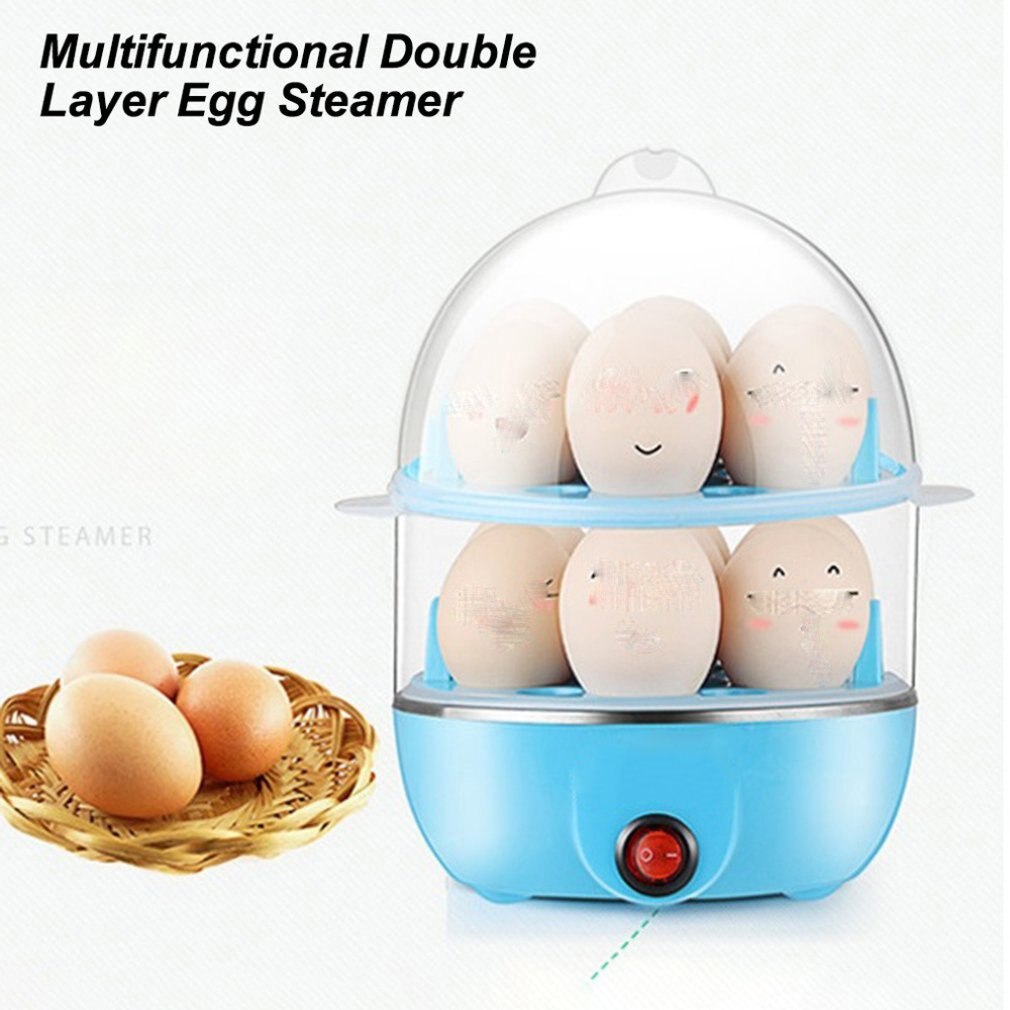 Petite omelette électrique de cuiseur d'oeufs de cuiseur de chaudière de Double couche dure brouillée avec l'arrêt automatique pour la commodité de cuisine