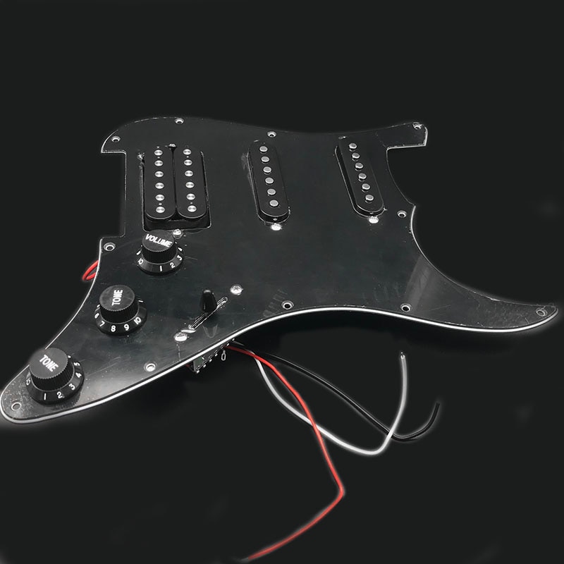 Alnico 5 Pickup Loaded Voorbedrade Gitaar Slagplaat SSH HSS Elektrische Gitaar Onderdelen Gitaar Slagplaat