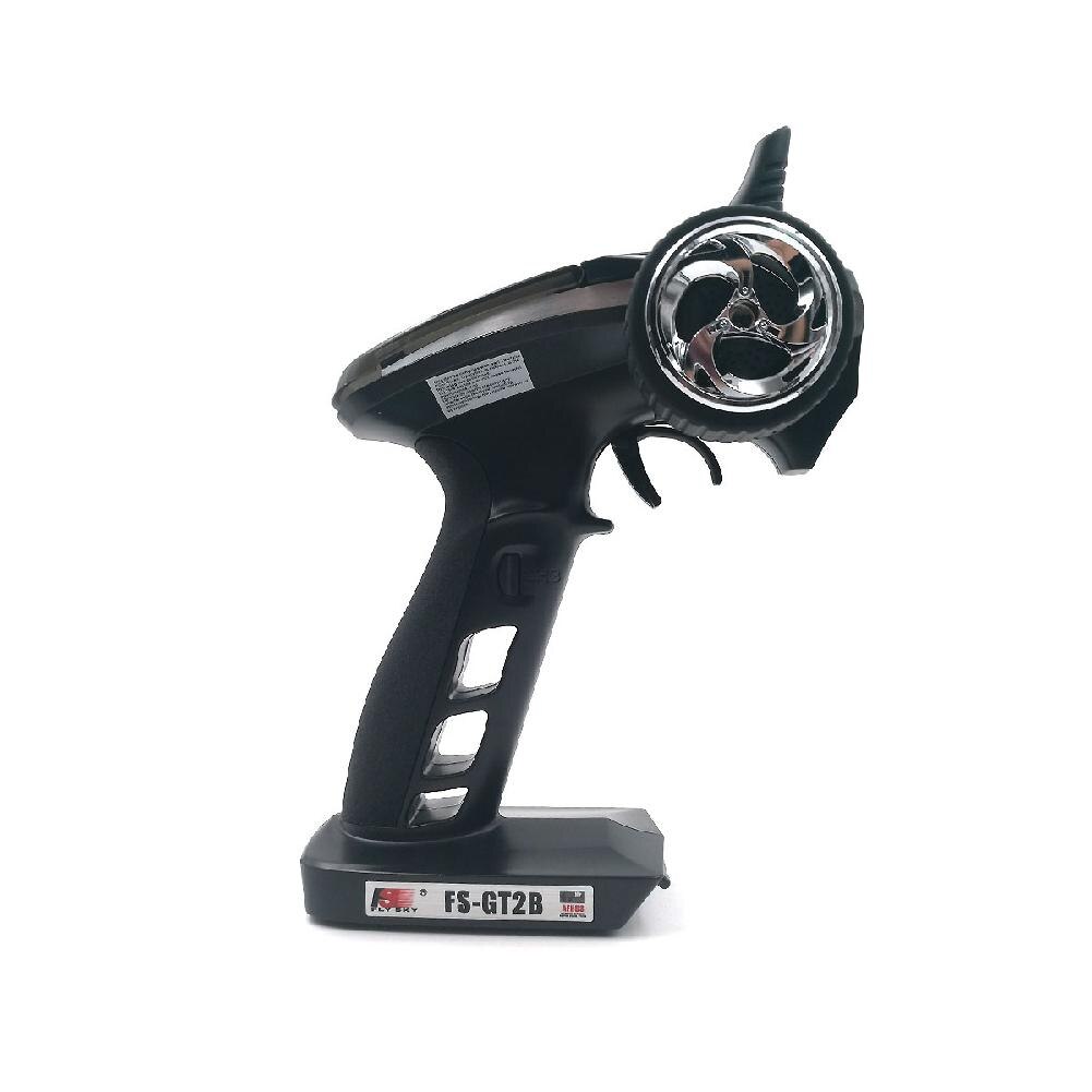 Hobbylane FS-GT2B 2.4GHz 3CH RC Controller Transmitter - Improved Set with Receiver, Battery, USB Cable