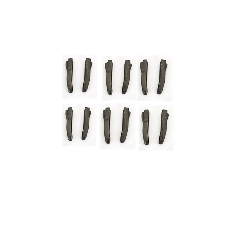 3# 5# 8#  kaksinkertaisen avoimen vetoketjun salvan korjaussarjaa työkalu vetoketjuille luistamaton tulppatakki metallinen kaksisuuntainen vetoketju solki laukun takki: Ase musta / 8#