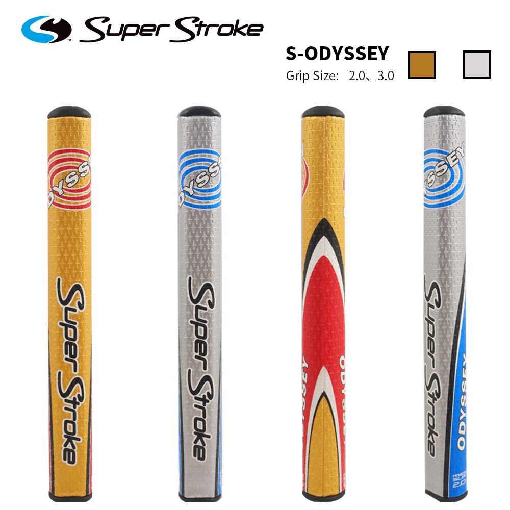 IN Superstro** ODYS*** putter grips Slim 2.0and 3.0 golf grips golden and silver 2 colors