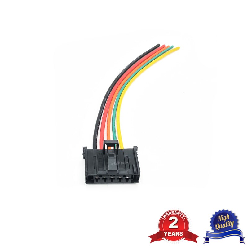 For fiat punto doblo qubo ledningsnett koblingskabel for viftemotor varmeapparatmotstand 13248240 6450xr