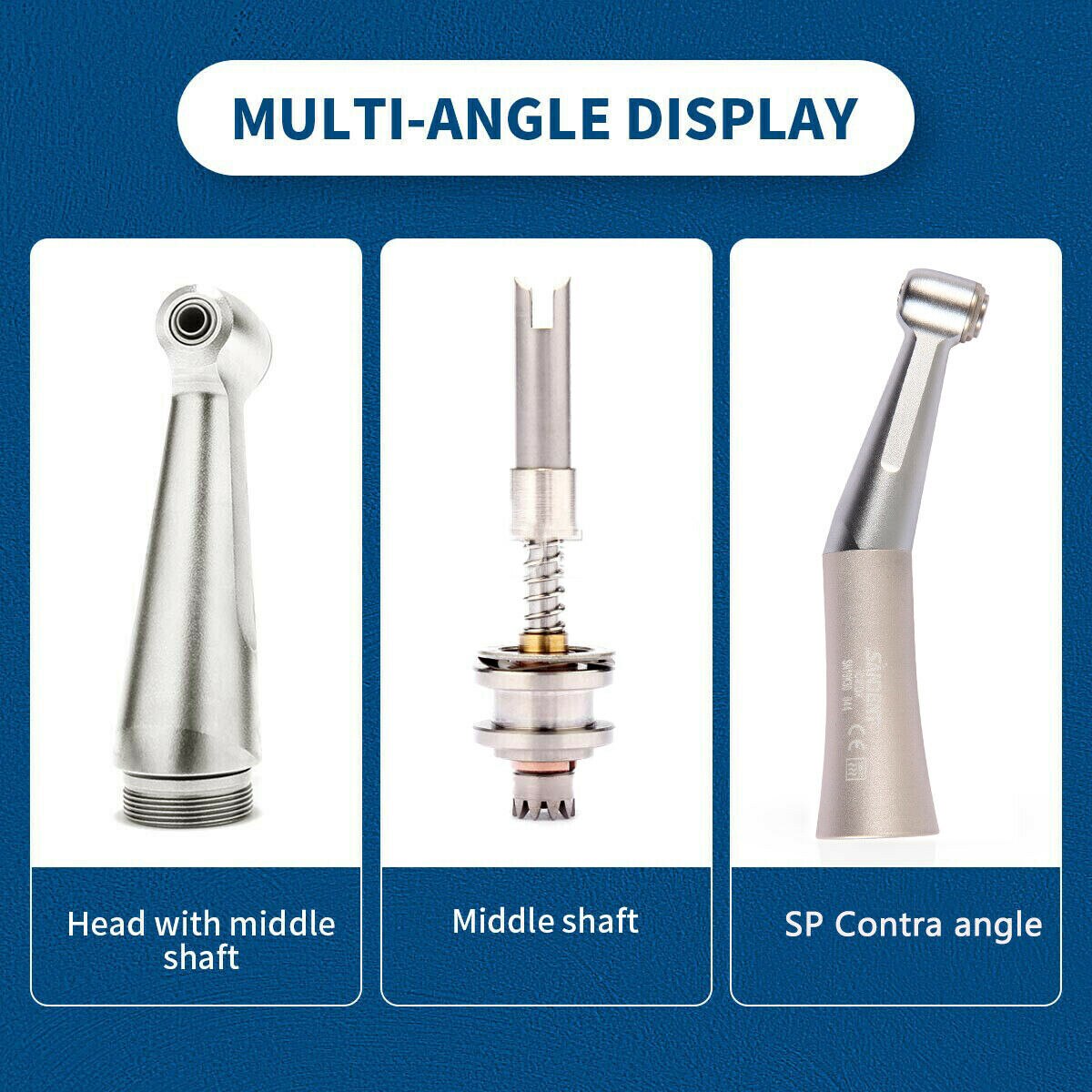 NSK Style Dental Push Button Contra Angle Handpiec... – Grandado