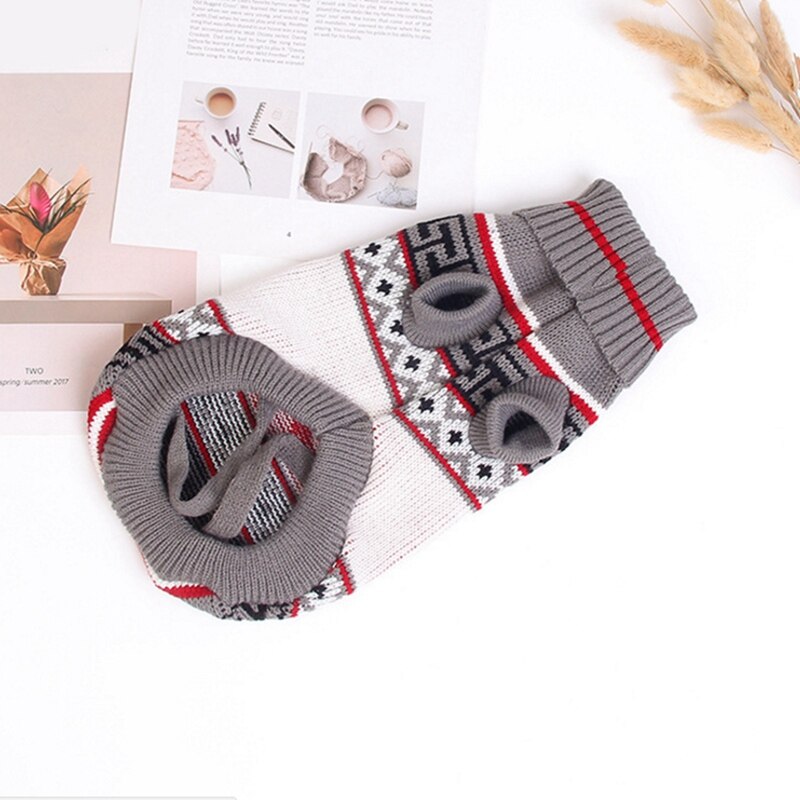 Huisdier Koud Weer Outfits Voor Herfst En Winter Honden Warm Accessoires Esdoorn Bladeren Trui