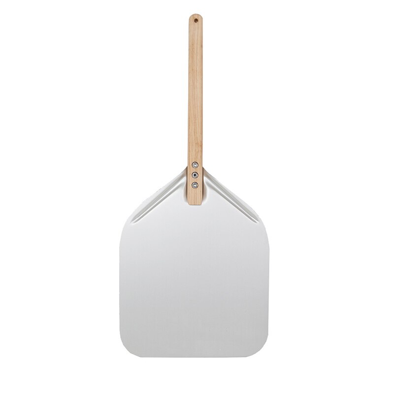 Pelle à Pizza 7/8/9 pouces, outils de cuisine Portable en aluminium, poignée en bois, poinçon de four transfert Anode péridurale poêle ronde antiadhésive
