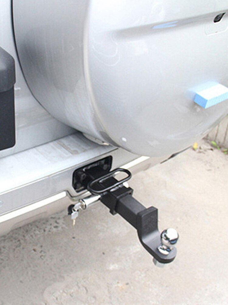 Adjustable Trailer Hitch Ball Mount Steel Tow and Stow Hitch Trailer Hitch Ball Mount Tow for 2" Trailer Receiver