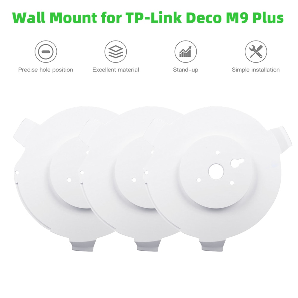 Wall Mount Voor Tp-Link Deco M9 Plus Hele Huis Mesh Wifi Systeem, tp Link Deco M9 + Houder Wifi Router Plank Kabel Opslag Beugel