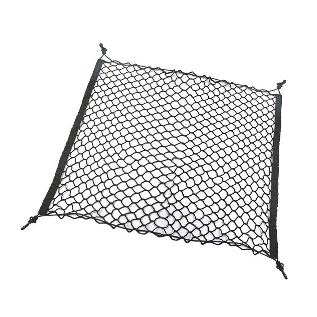 Rear Cargo Trunk Storage Organizer Net For Car Accessories Mounts