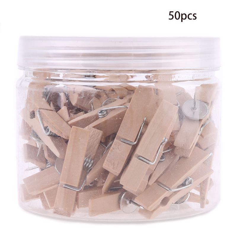 50 Pcs Push-Pins Clips Tacks Clips Daumen Clips Wand Clips mit Pins für Kork Boards Kabine Wände Mit Kunst projekte Fotos
