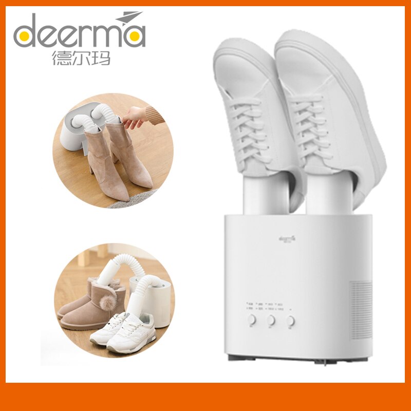 Xiaomi Deerma Shoes Dryer DEM-HX20 DEM-HX10 Multi-Function Intelligent Retractable Multi-effect Sterilization U-shape Dry shoes