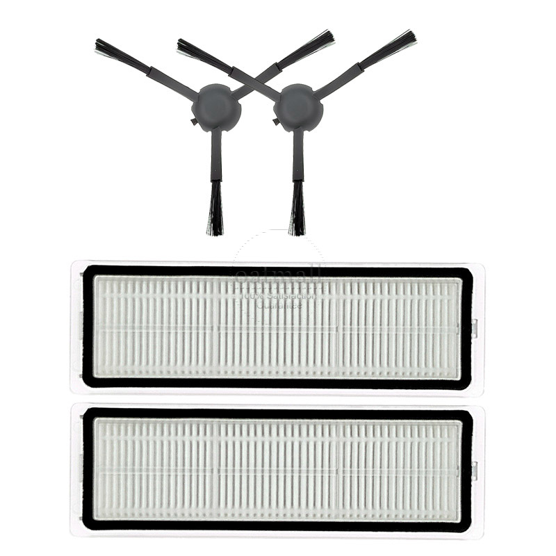 HEPA Filter For Xiaomi MIJIA 1C 2C 1T / MI Robot Vacuum-MOP / Dreame F9 Dust Filters Accessories Cleaner Replacement Parts: Burgundy