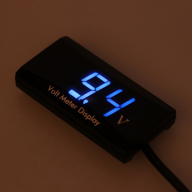 Dc 8-16V Led Digitale Display Voltmeter Voltage Meter Volt Voor 12V Auto 'S Voertuigen