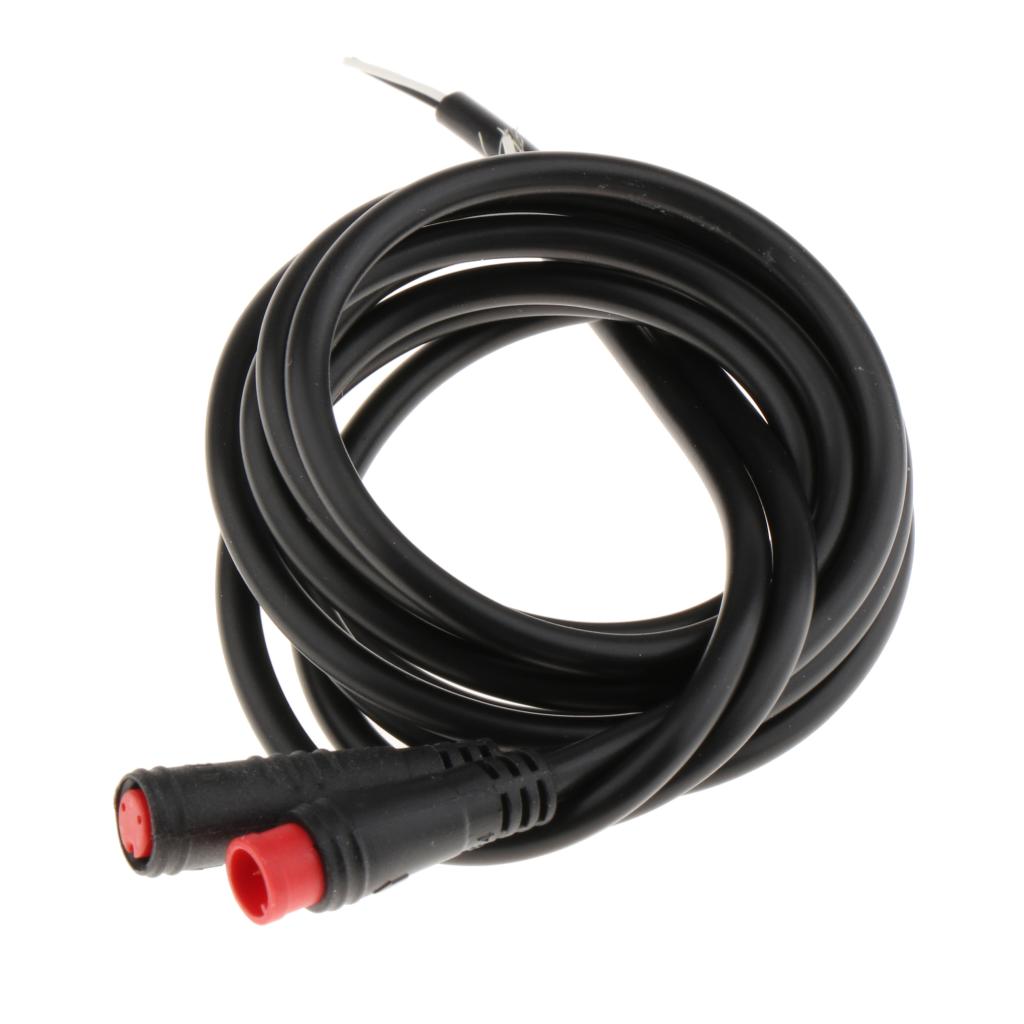 Electric Bike Gear Sensor Extension Cable Ebike Male to Female Shift Sensor Brake Mid Motors Extend Cable Waterproof Connector