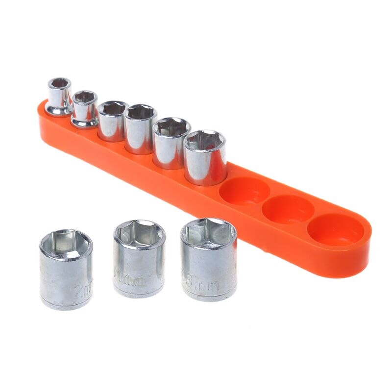 Juego de herramientas de mano para reparación de bicicletas, llave de cabeza hexagonal, adaptador de enchufe de 5-13mm, 9 unids/set
