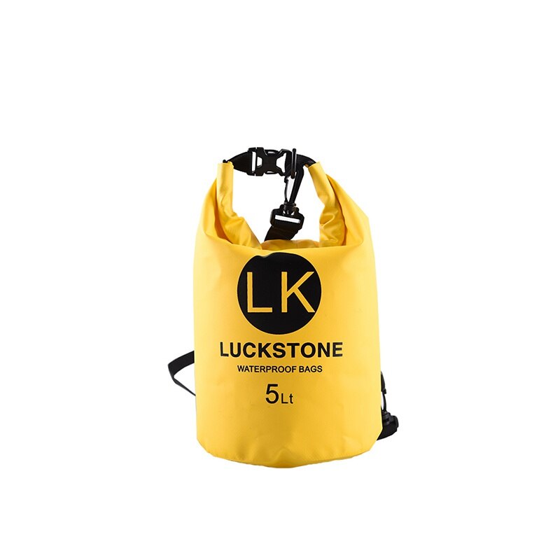 Bolsas de Trekking de Río de PVC bolsas de Camping ligeras de buceo a la deriva mochilas flotantes al aire libre impermeables 5 L bolsas de natación