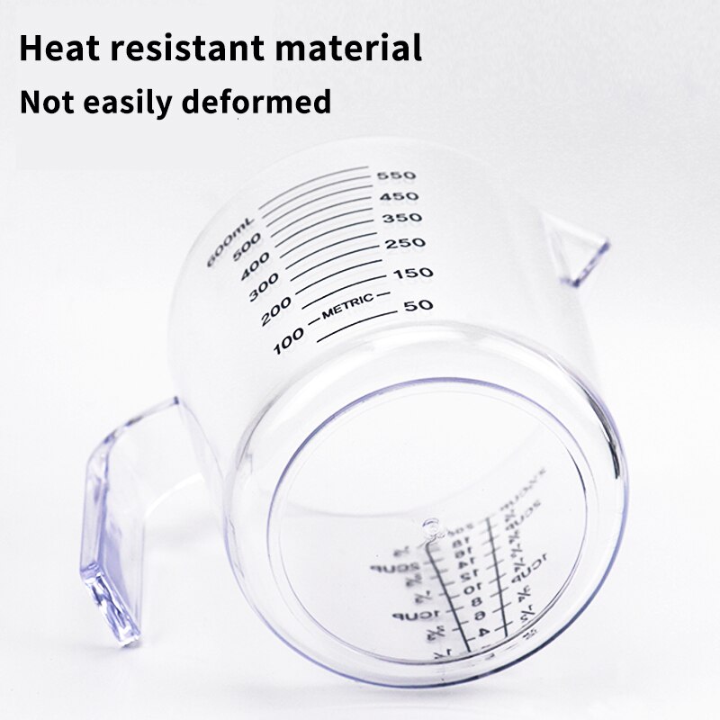 Large Capacity Hairdressing Bowl Salon Hair Color Dye Tint Bowl 600ml Coloring Mixing Bowl Measuring Cup