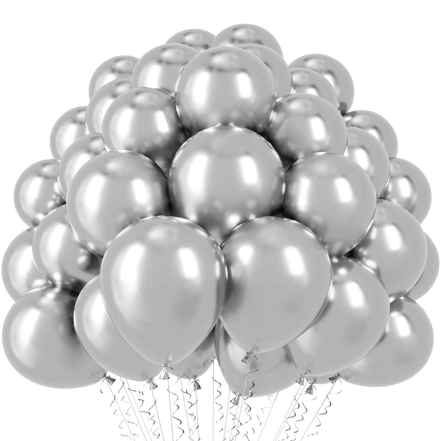50pcs/100pcs Pack Latex Party Balloons 10 inch Round Helium Balloons for Birthday Wedding Anniversary Graduation Decoration