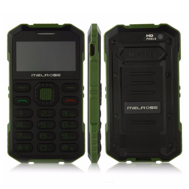 Credit Card Phone Melrose S2 1.7 Inch Ultrathin Mini Cellphone bluetooth Small Size Mobile Phones: Eng keybo N 8GB Card / Green